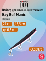 Воблер DUO Bay Ruf Manic 95, DPA0367 Tequila Sunrise, 95 мм, 8 г, тонущий, стикбейт