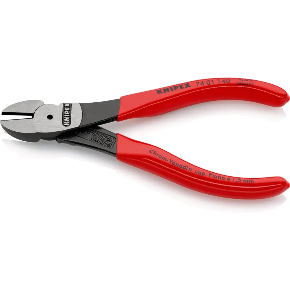 Кусачки боковые особой мощности черненые 140 мм Knipex 74 01 140 SB