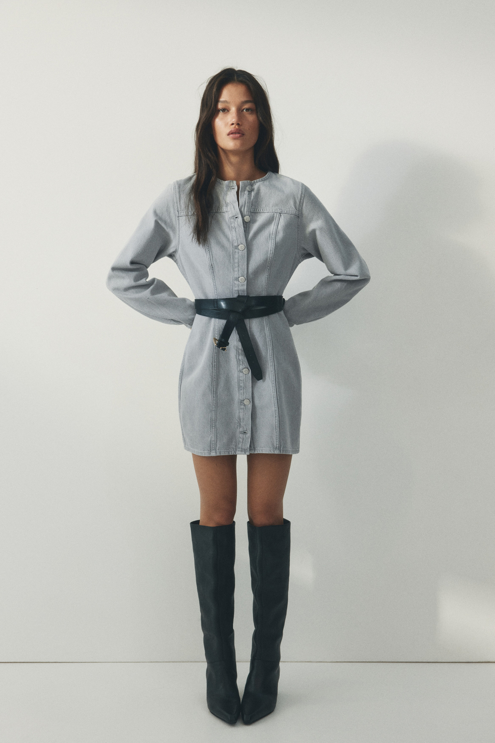 Джинсовое платье - H&M