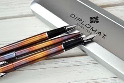 Перьевая ручка Diplomat Traveller Flame F (D40701023) 4