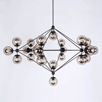 Люстра Modo Chandelier 21 Globes Black