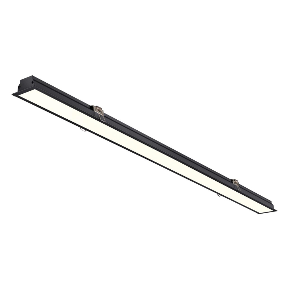 358821 SPOT NT22 550 черный Встраиваемый светодиодный светильник IP20 LED 4000K 24W 220V ITER