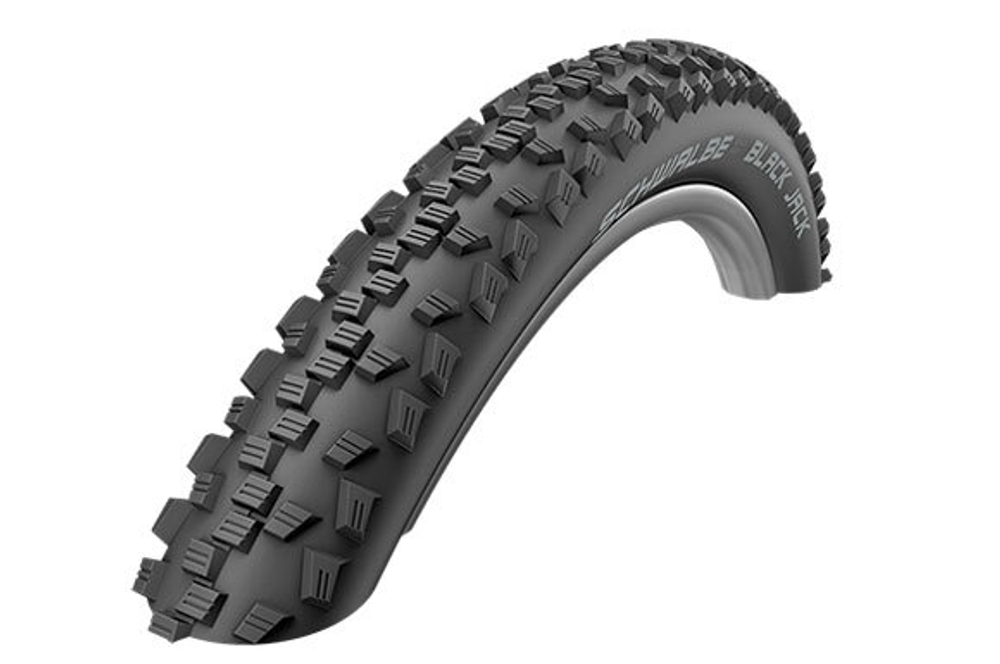 Покрышка. 26x2.25 (57-559) 05-11133427.02 BLACK JACK K-Guard B/B-SK HS407 SBC 50EPI черная SCHWALBE