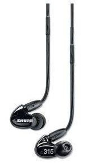 SHURE SE315-K внутриканальные наушники