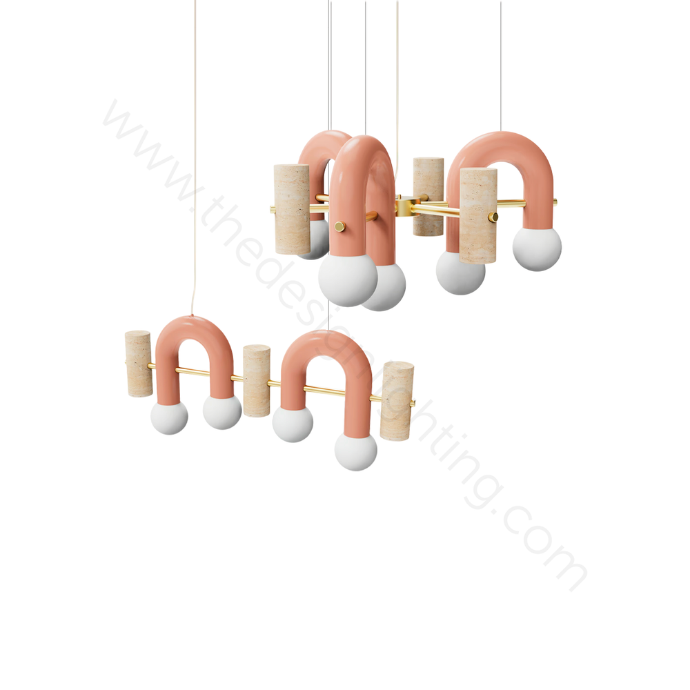 Pendant design lamp Pyppe Flat by UTU Soulful Lighting
