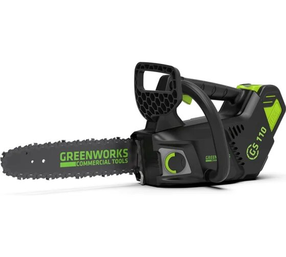 Пила цепная одноручная аккум. GREENWORKS GD40TCS 40В,25см,1/4-1,3-58,б/щ,без АКБ и ЗУ (2003807)