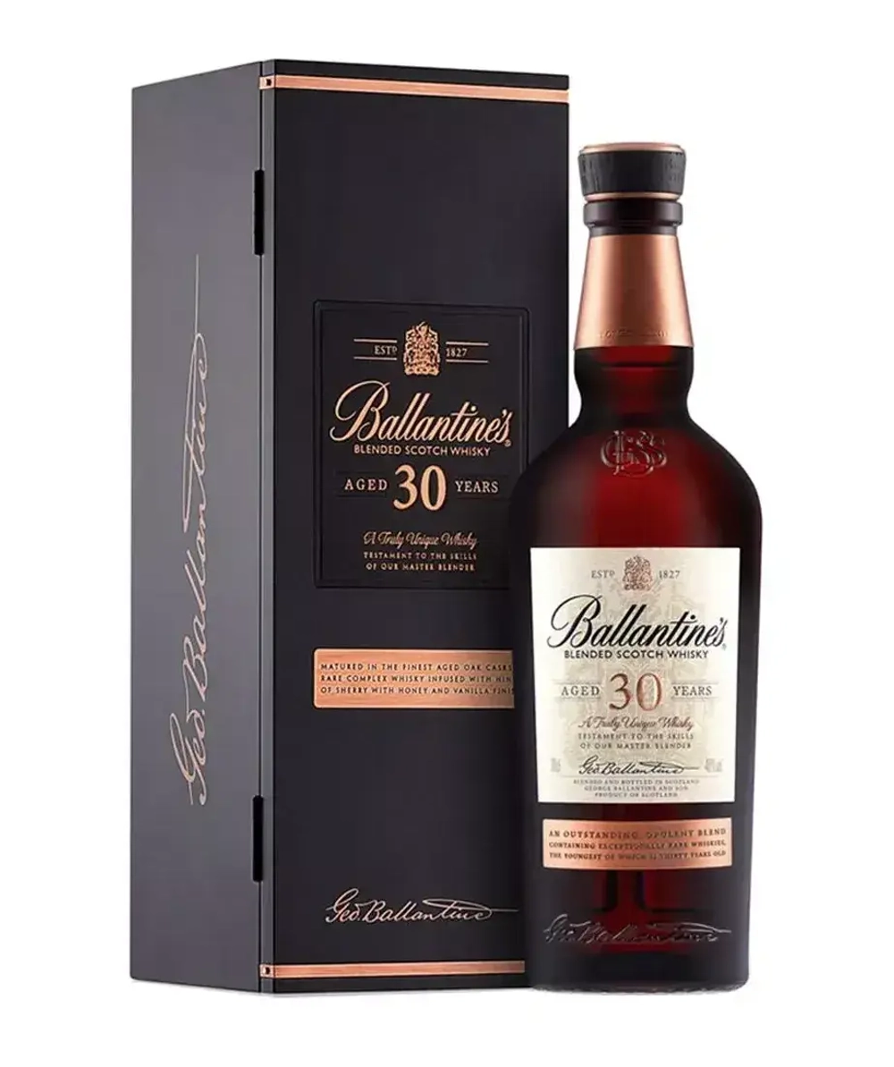 Виски Ballantine's 30 Y.O. 0,7 л. В подарочной коробке