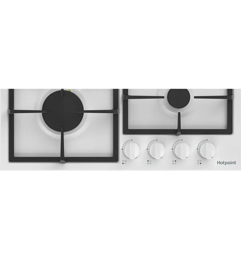 Газовая варочная панель Hotpoint HGMT 642 WH