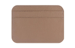 Balenciaga Cash Grain Calfskin Card Holder Card Holder Women"s Brown