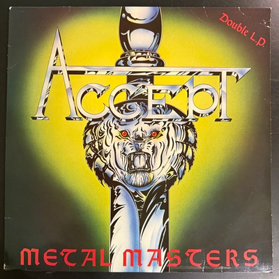 Accept ‎– Metal Masters 2LP (Англия 1984г.)