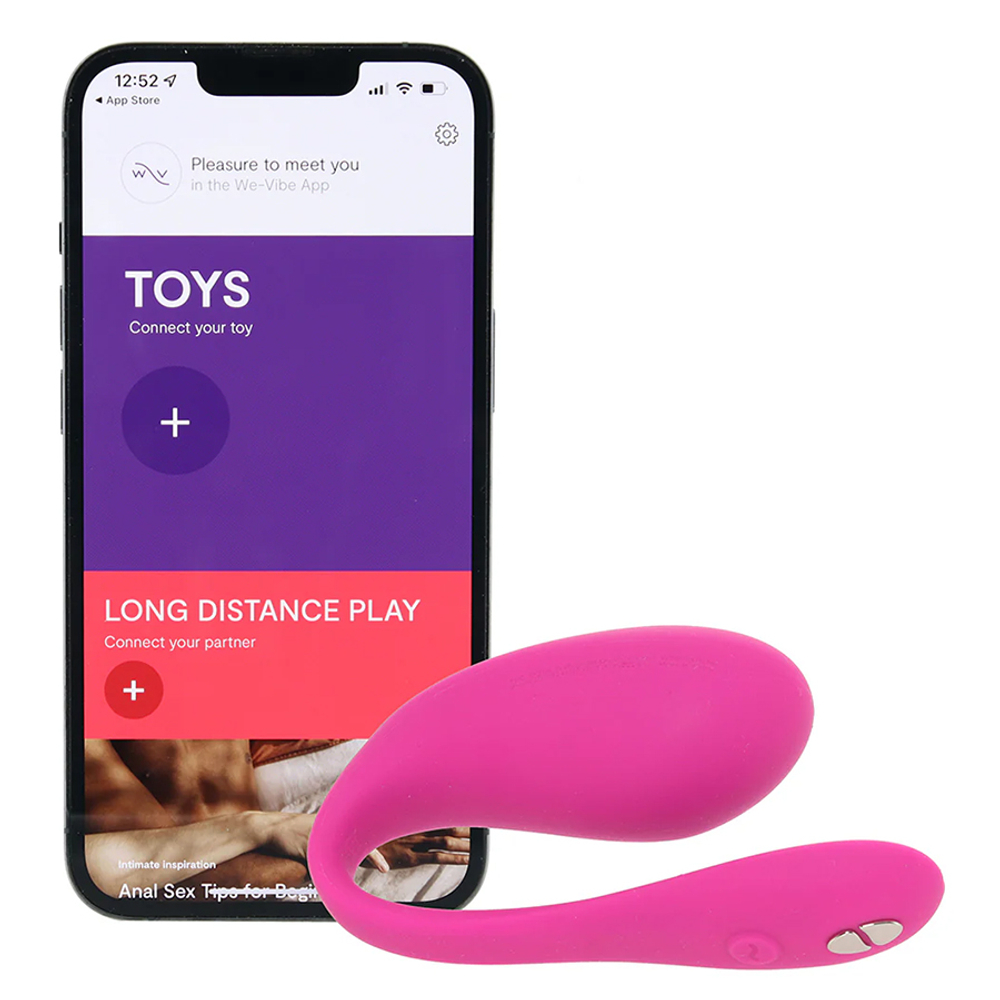 Розовое виброяйцо 10,5см для ношения We-Vibe Jive 2 G-Spot Egg Vibrator Pink SNJV4SG3