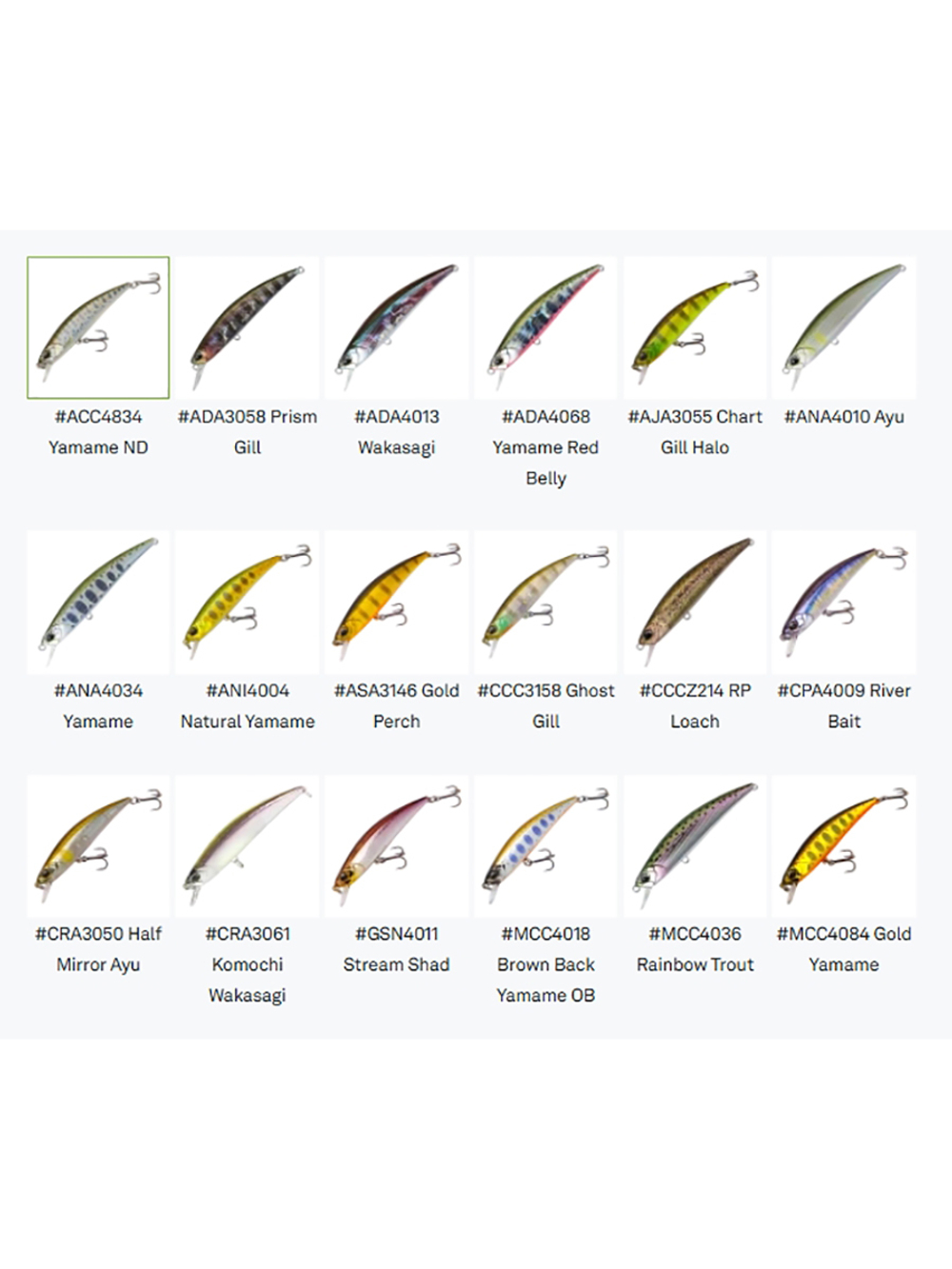 Воблер DUO Spearhead Ryuki 70 F, MCC4018 Brown Back Yamame OB