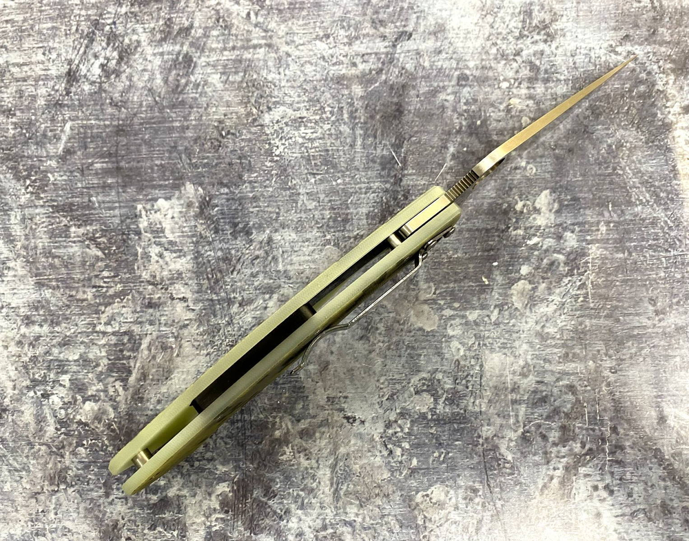 Нож складной Боец 3, D2, G10