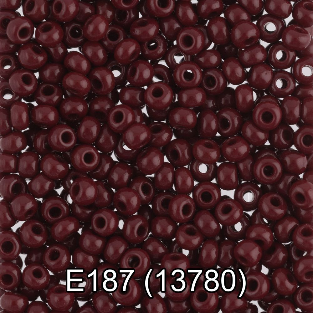 Бисер Gamma 10/0 (2.3 мм), 50 г, E187 т.коричневый, 13780, круглый 5 Бисер Gamma 10/0 (2.3 мм), 50 г, E187 т.коричневый, 13780, круглый 5