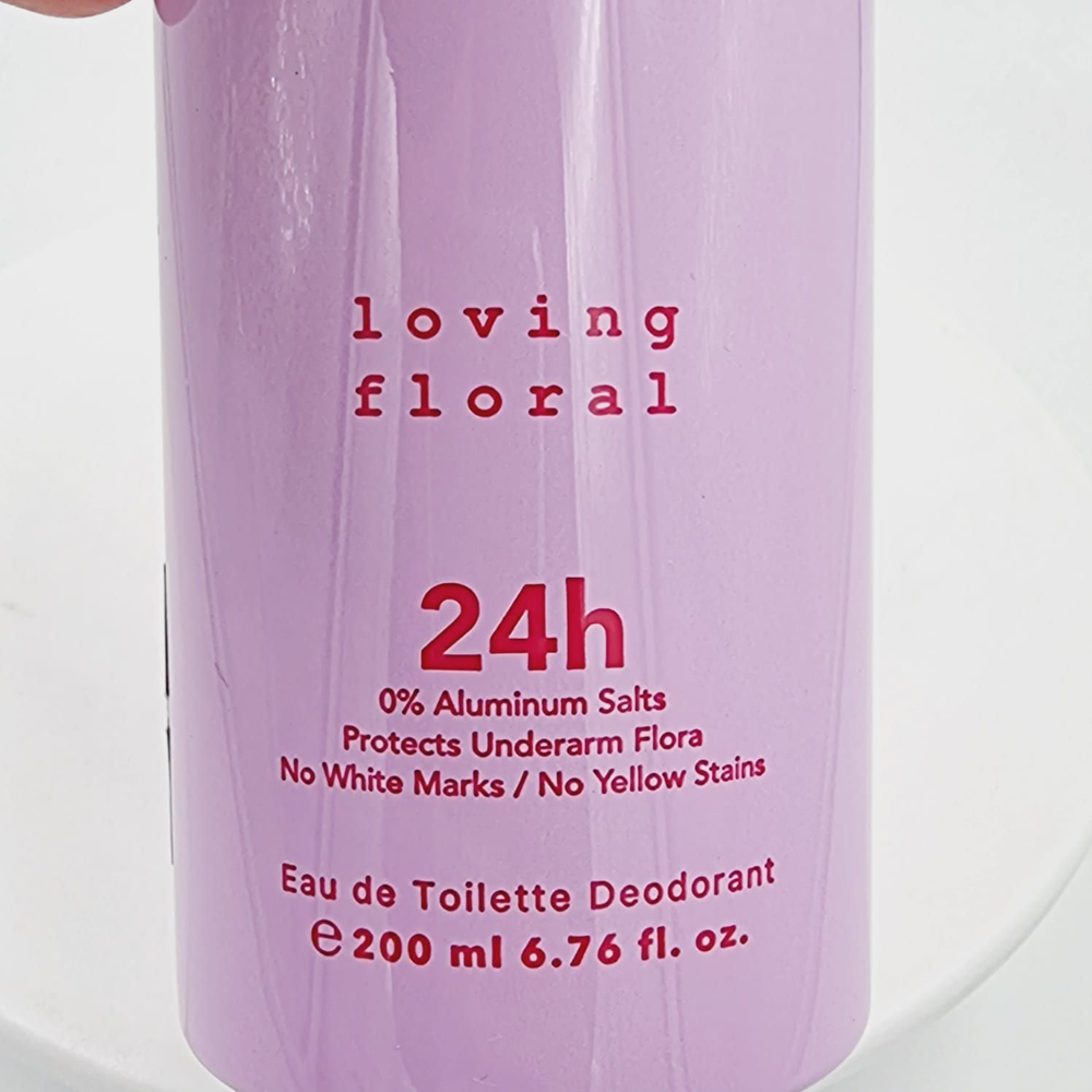 Nike Дезодорант-спрей Loving Floral женский парфюмированный 24 часа 200 мл (Из Финляндии)
