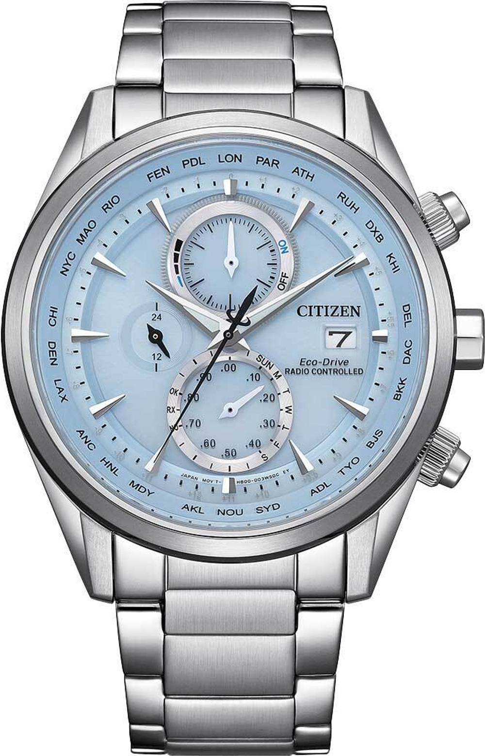 Японские наручные часы Citizen AT8260-85M с хронографом