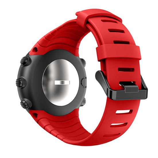 Ремешок силиконовый для Suunto Core спортивный (Красный)