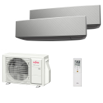 Мультисплит система на 2 комнаты Fujitsu ASYG07KETA-B + ASYG09KETA-B / AOYG14KBTA2