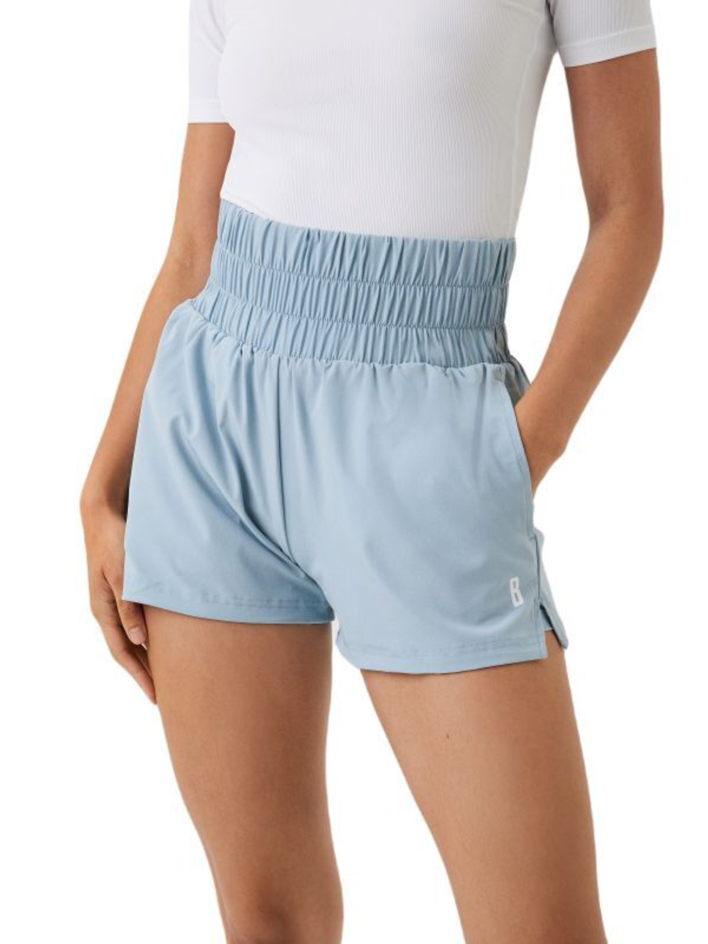 Женские Шорты теннисные Björn Borg Ace Shorts - dusty blue