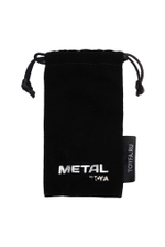 Анальная втулка Metal by TOYFA, металл, красная, с чёрным кристаллом, 7,2 см, Ø2,8 см, 50 г