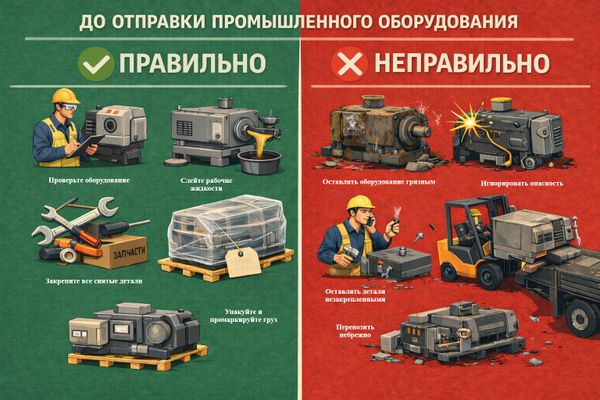 Что можно и нельзя делать до отправки промышленного оборудования в ремонт? Что можно и нельзя делать до отправки промышленного оборудования в ремонт?