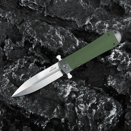 Складной нож Adimanti Samson by Ganzo (Brutalica design) Samson-GR c клинком из стали D2, рукоять G10