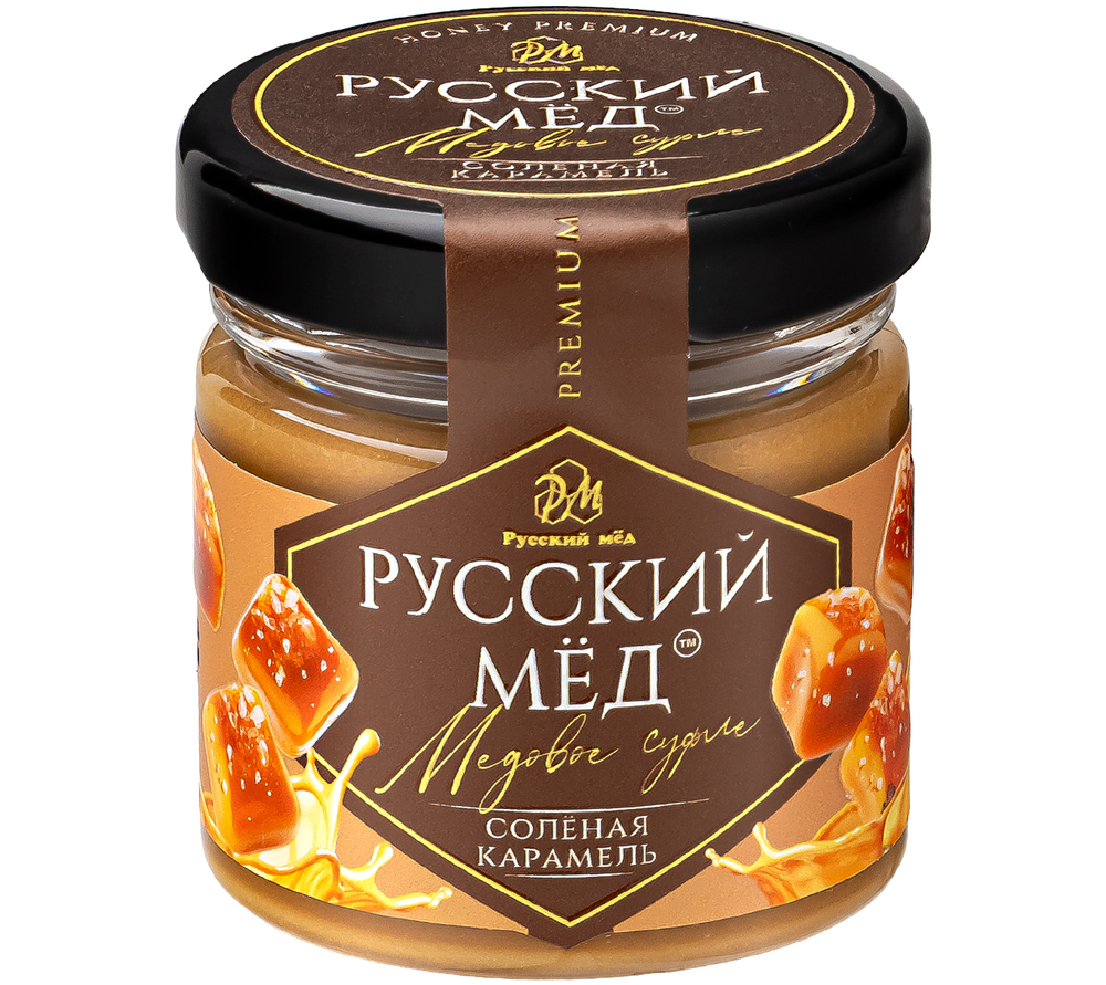 Медовое суфле солёная карамель Русский мёд 40 мл