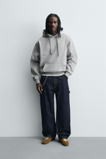 БАЗОВОЕ ХУДИ HEAVYWEIGHT — ZARA