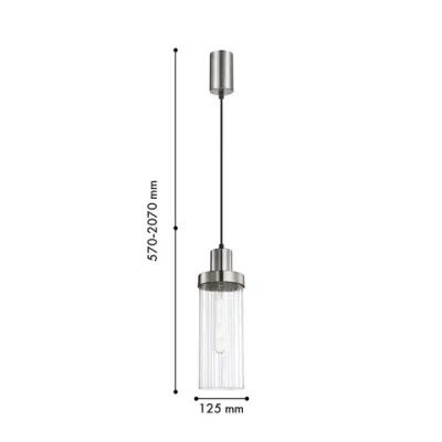 Подвес Hatt 4363-1P, 1*E27*40W. ТМ F-Promo