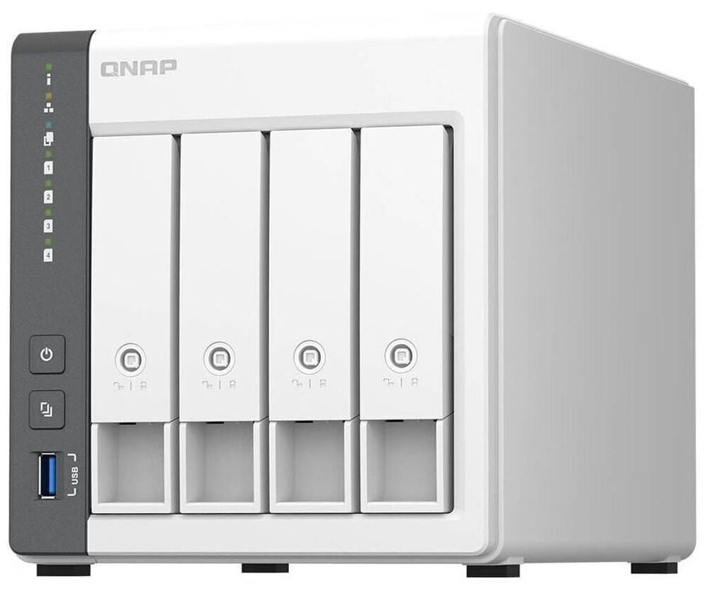 Сетевое хранилище QNAP Qnap TS-433-4G 4-bay настольный Cortex-A55
