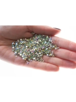 Стразы холодной фиксации стекло Crystal AB ss12