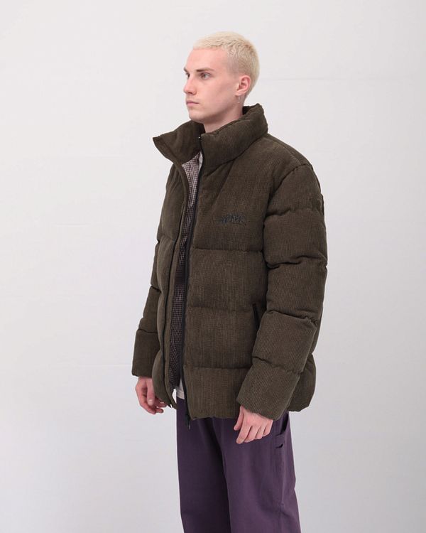 Пуховик Downjacket Velvet Хаки - фото 4