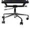 Офисное кресло Eames Ribbed EA 117 черная кожа