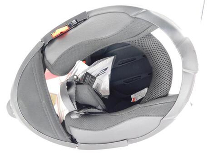 шлем модуляр LS2 FF370 чёрно-красный L