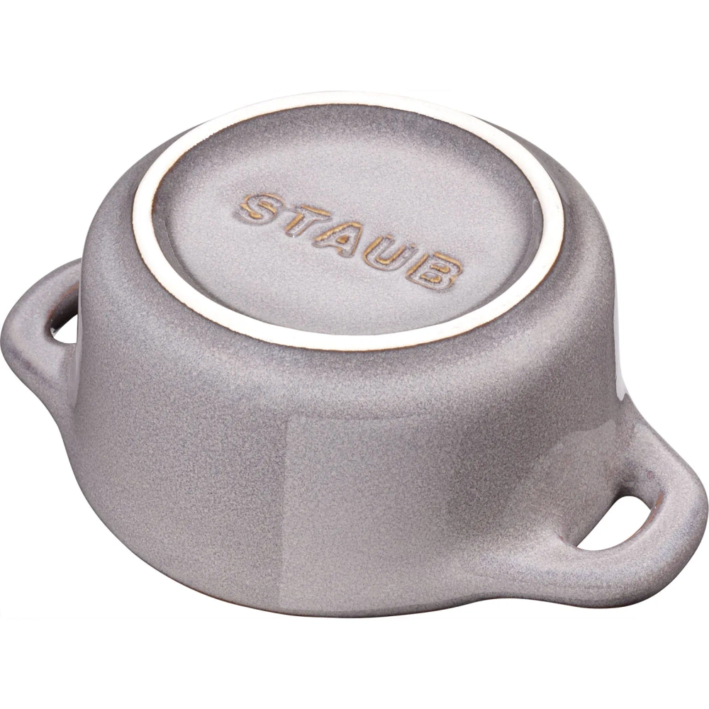 STAUB Мини-кокотница 200мл 10см серый 40511-998-0
