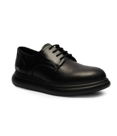 Кожаные кроссовки granby Karl Lagerfeld - черный(KL22330)
