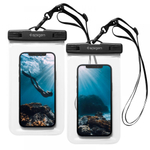 Водонепроницаемый чехол Spigen A601 UNIVERSAL WATERPROOF CASE 2-шт CRYSTAL CLEAR