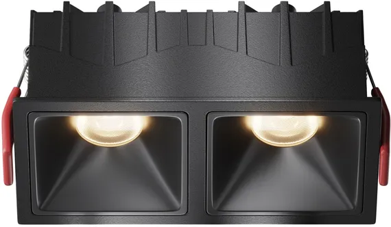 Точечный светильник Alfa LED DL043-02-10W3K-SQ-B-1 Maytoni
