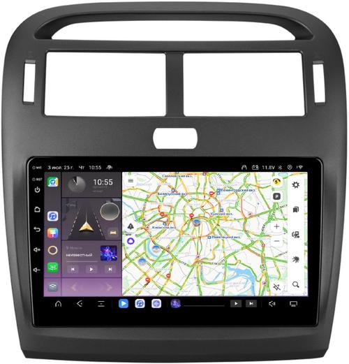 Магнитола для Lexus LS430, Toyota Celsior XF30 2000-2006 (ШГУ монохром) - Kuberg QLed, Android 13, Быстрейшая, CarPlay, SIM-слот