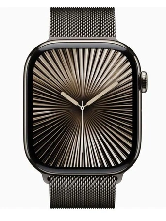 Умные часы Apple Watch S10 42 мм Cell, Slate Titanium, Slate Milanese L