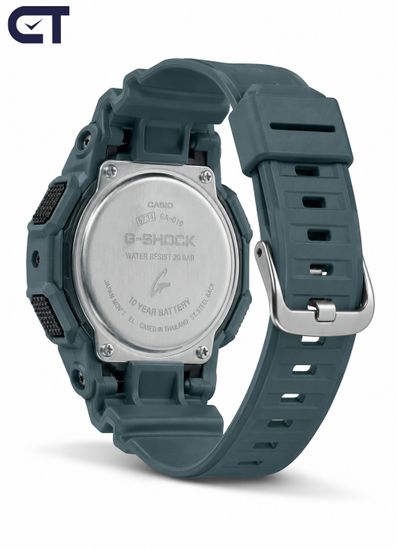 CASIO GA-010-2ADR G-SHOCK мужские наручные часы — аналогово-цифровая модель с 10-летней батареей и Carbon Core Guard