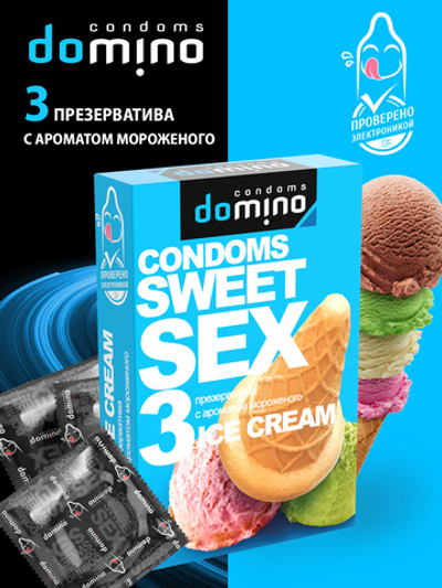 Презервативы DOMINO SWEET SEX ICE CREAM
