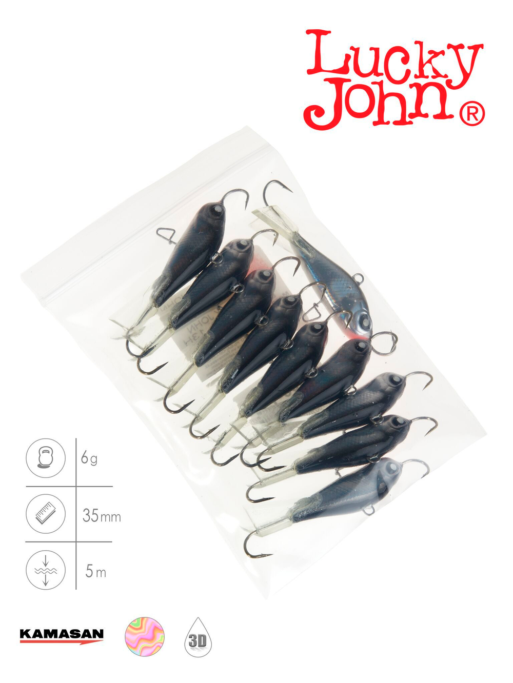 Балансир Lucky John BALTIC 3 25мм/13H
