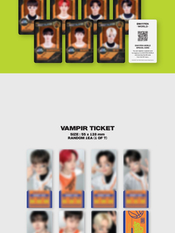 товары ENHYPEN - WORLD COUPON CARD COLLECTION CLUB SPORTS SPECIAL Version