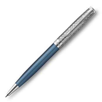 Ручка шариковая Parker Sonnet Premium K537 Metal Blue CT (2119649)