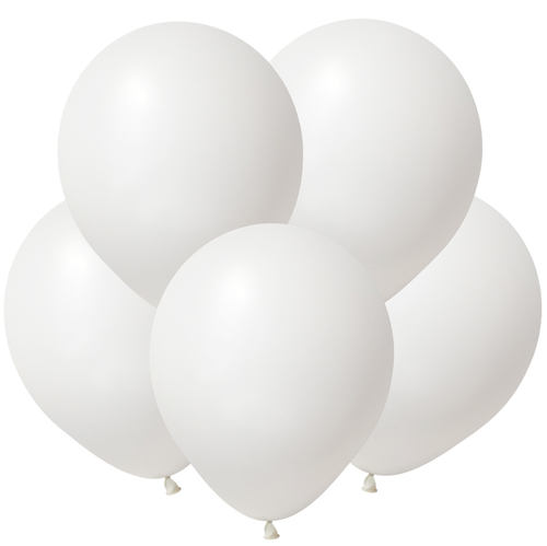 Шар 5" Белый пастель/ White ВП