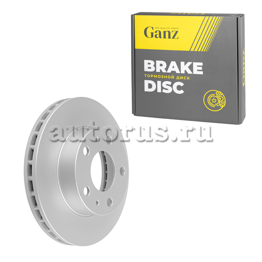Диск тормозной передний с покрытием FIAT DUCATO,PEUGEOT BOXER,CITROEN JUMPER 2.2D GANZ GIJ10468