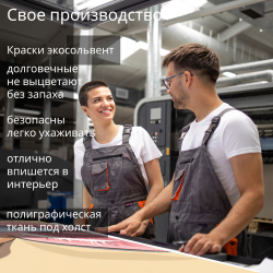 Картина на стену "Криптовалюта" 50х70см 1шт.
