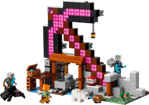 Конструктор LEGO Minecraft 21277 Шахта с киркой