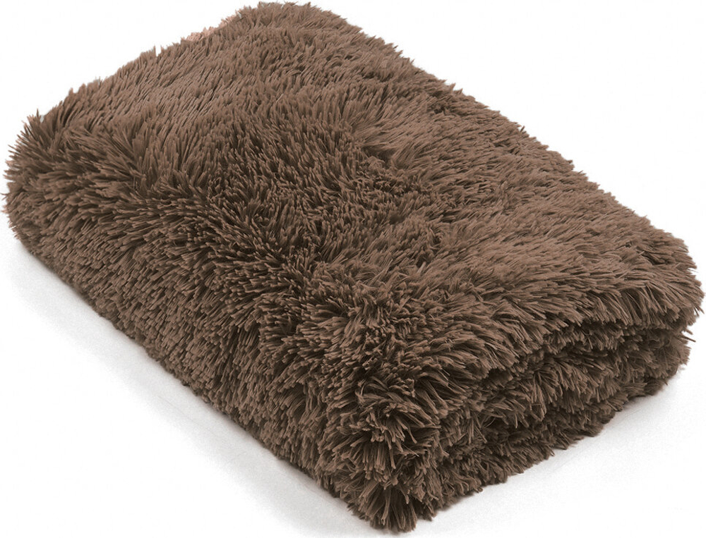 Плед Lusnug "Травка", искусственный мех, евростандарт